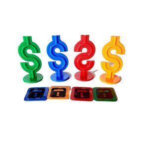 Parker Brothers Trust Me Board Game Replacement Parts Dollar Sign Playing Piece